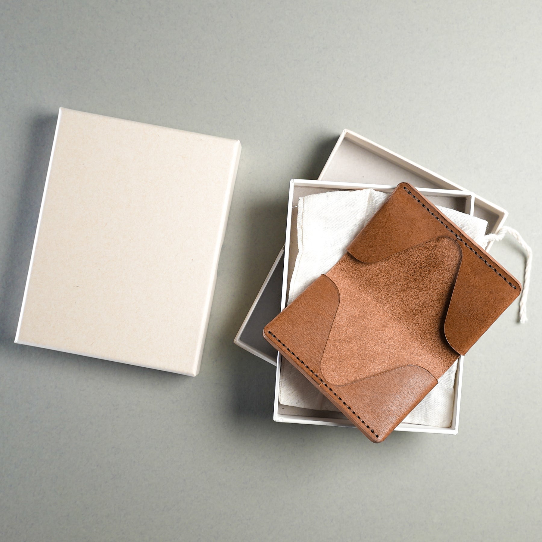 Ltd. Ed. Handmade Rye Wickett Leather Slip Wallet  Sustainable,  Eco-friendly and Zero-waste products
