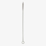 Plastic Free Metal Straws with Cleaner Brush