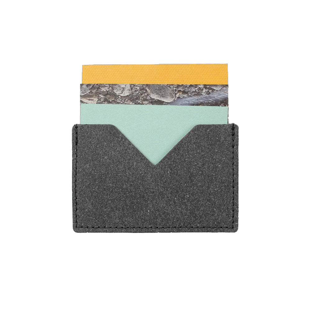 Plastic Free Recycled Leather Card Holder