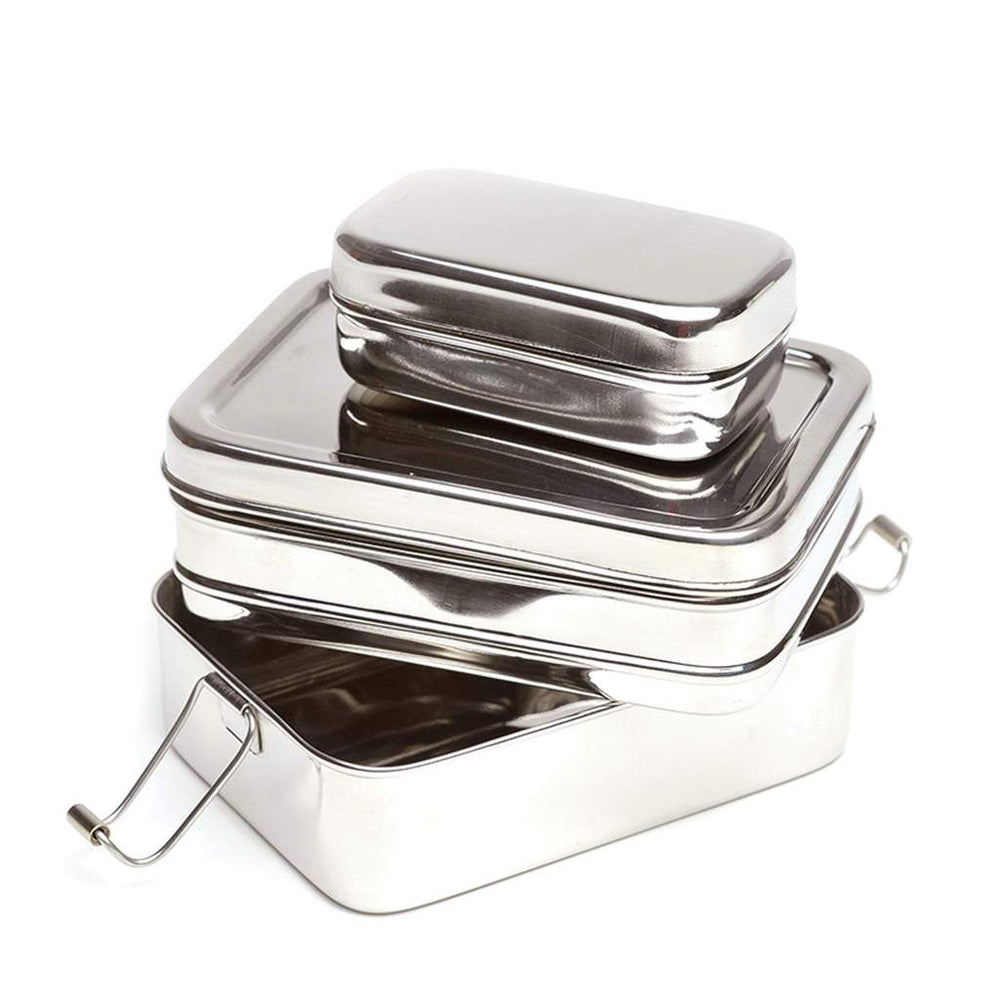 Plastic Free Stainless Steel Lunchbox