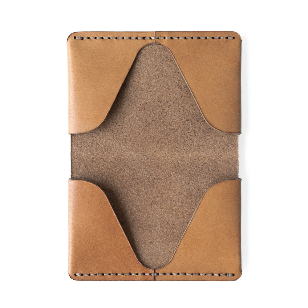 Ltd. Ed. Handmade Rye Wickett Leather Slip Wallet